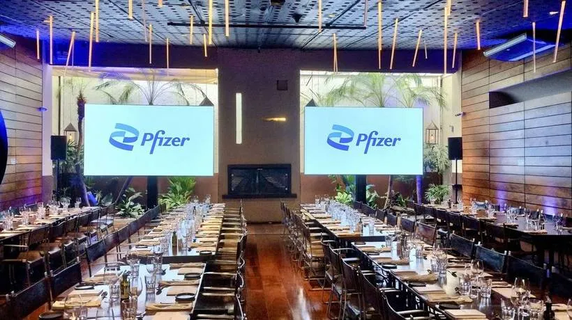 Corporate dinner